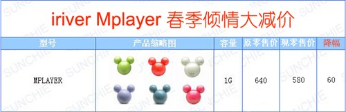 价格换新颜 Mplayer第二季春日好备份