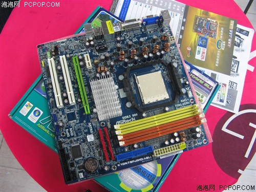 5相供电! 最便宜GF8200主板上市仅499