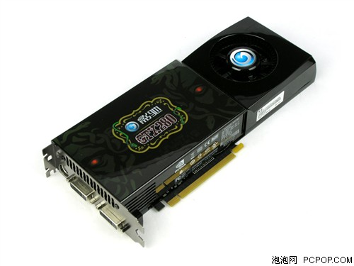 性能超越公版8%!影驰最强GTX280测试