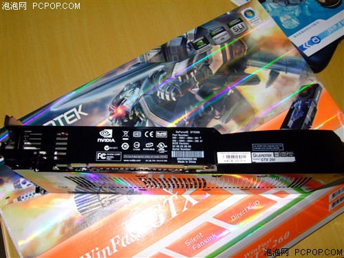 高端不高价!丽台GTX260抵沪售价2999