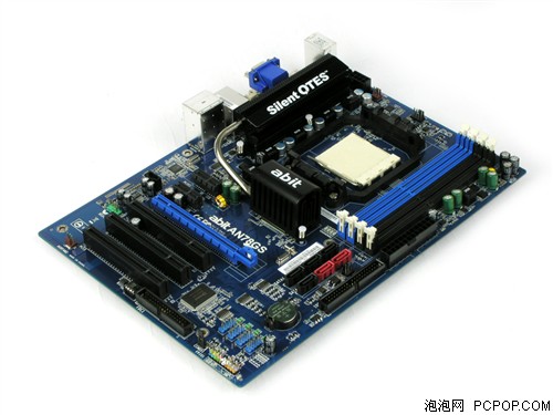 热管+DVI+VGA+HDMI 升技AN78GS简测!