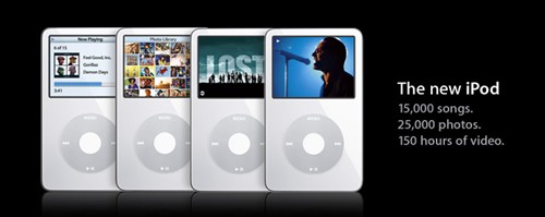 苹果(Apple)iPod video(30GB)MP3 