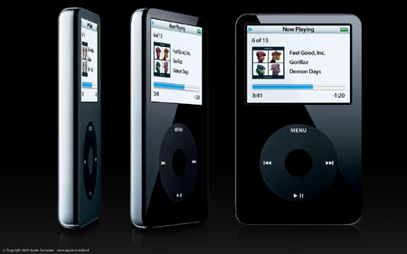 苹果(Apple)iPod video(30GB)MP3 