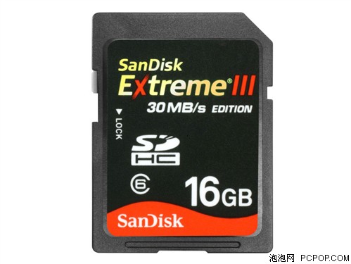 SanDiskExtreme III SDHC(16G)闪存卡 