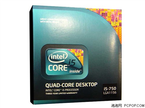 Intel酷睿 i5 750(盒)CPU 