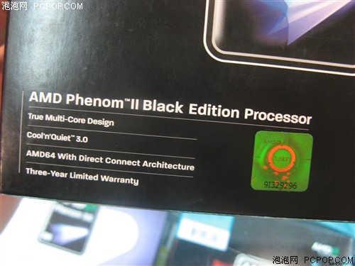 AMD羿龙 II X4 965(黑盒)CPU 