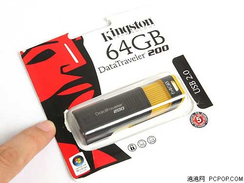 金士顿DataTraveler 200(64G)U盘 