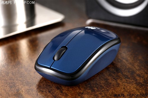 摩天手T20宝石蓝 迷你2.4G无线光电鼠标鼠标 