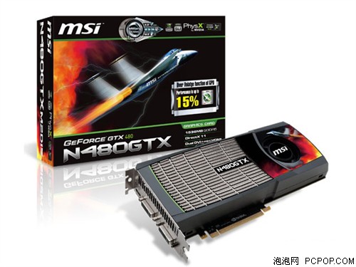 msi微星N480GTX-M2D15显卡 