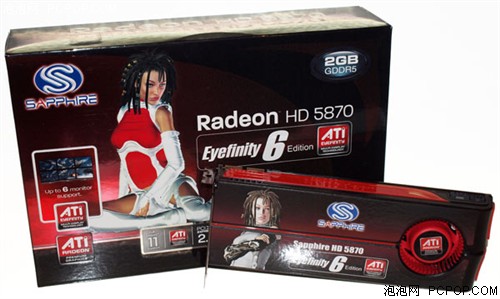 ATIRadeon HD 5870 6DP显卡 