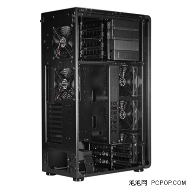 联力PC-X2000FB(黑) 机身带USB3.0机箱 