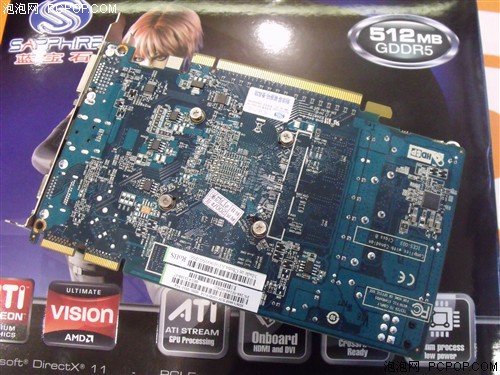 蓝宝石HD5670 512M GDDR5至尊版显卡 