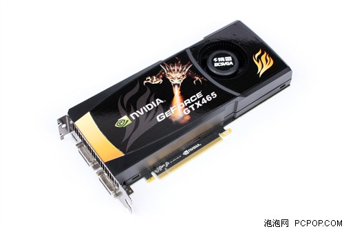 精雷GeForce GTX465-1GD5显卡 