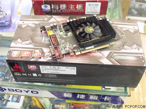 景钛HD5550(HD-555X-YAF)显卡 