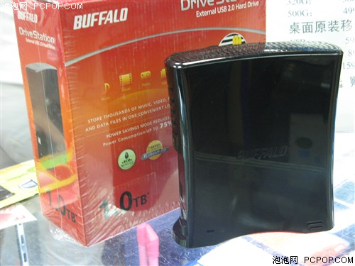 BuffaloHD-CE1.0TU2(1TB)移动硬盘 