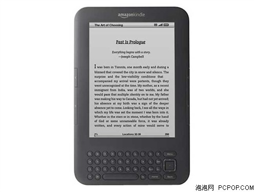 亚马逊Kindle 3(WiFi)电子书