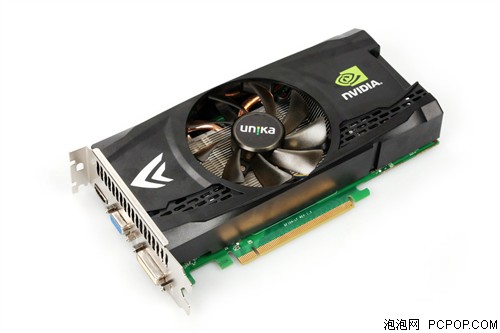 双敏(UNIKA)无极2 GTX460 DDR5黄金版Extreme显卡 