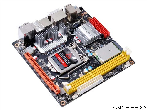 索泰迷酷H55U3 WIFI(H55ITX-C-E)主板 