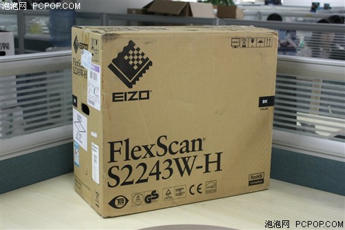 艺卓(EIZO)FlexScan S2243W液晶显示器 