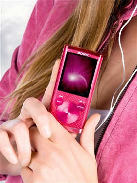 索尼NWZ-E453(4G)MP3 
