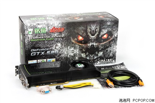 铭瑄GTX580终结者显卡 