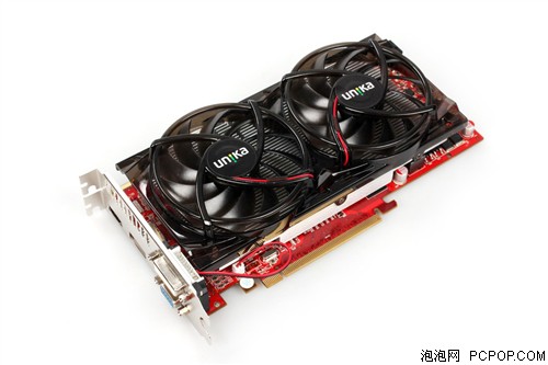 双敏无极2 HD6850 DDR5白金版显卡 