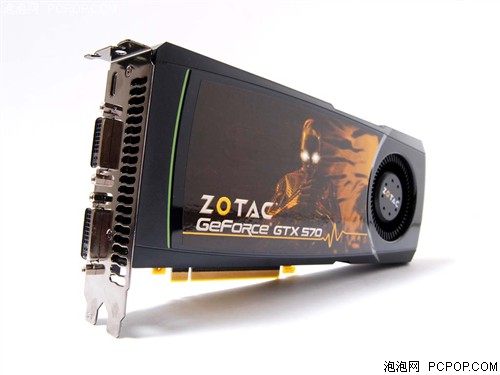 索泰GTX570极速版显卡 