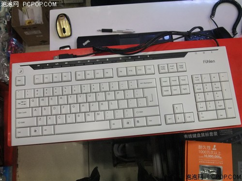 富勒L422有线多媒体键盘键盘 