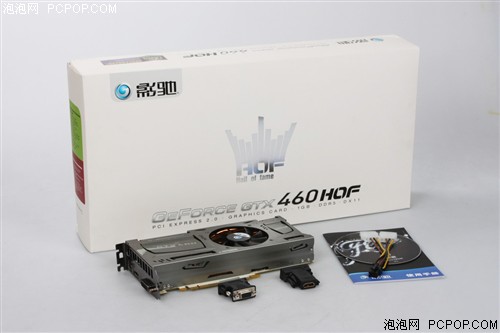 影驰GTX460 HOF显卡 