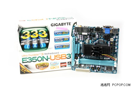 技嘉(GIGABYTE)GA-E350N-USB3主板 