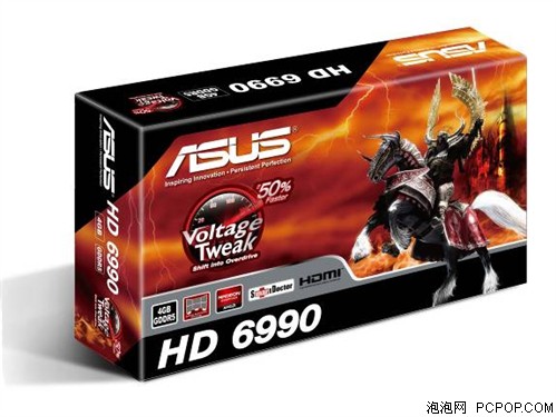 华硕(ASUS)EAH6990显卡 