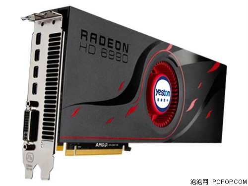 盈通Radeon 6990-4096GD5豪华版显卡 