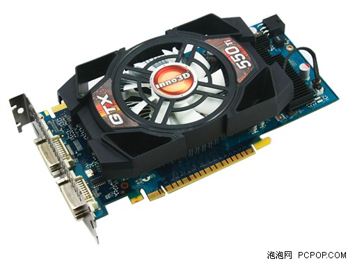 映众GTX 550 Ti 游戏至尊OC显卡 