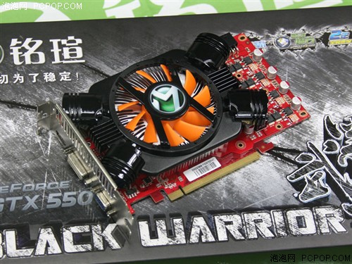 铭瑄GTX 550 Ti 黑武士显卡 