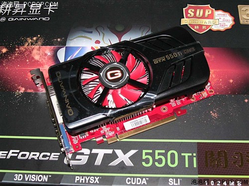 耕昇GTX 550 Ti 关羽版显卡 