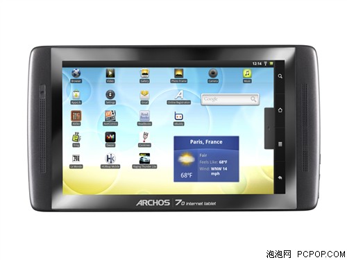 爱可视Archos 70(250G)硬盘版 平板电脑 