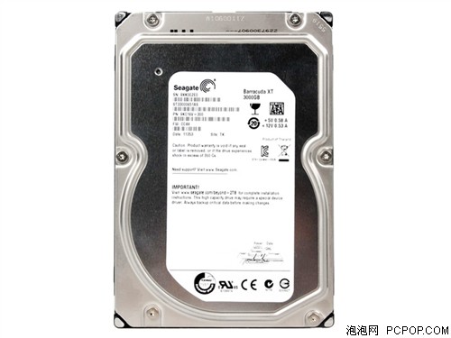 希捷(Seagate)3T/7200转/64M/串口(ST33000651AS)硬盘 