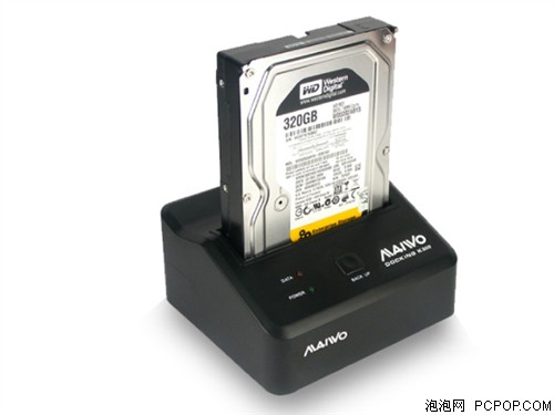 麦沃K300 USB2.0+ESATA硬盘盒/底座 