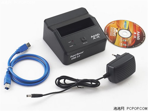 麦沃K300 USB2.0+ESATA硬盘盒/底座 