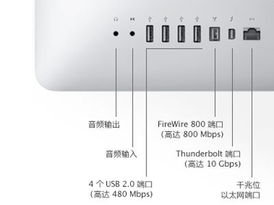 苹果iMac(MC812CH/A)一体电脑 