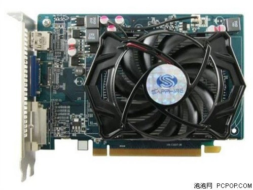 蓝宝石HD6670 1G GDDR5 白金版显卡 