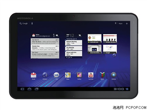 摩托罗拉Xoom WiFi MZ606平板电脑 