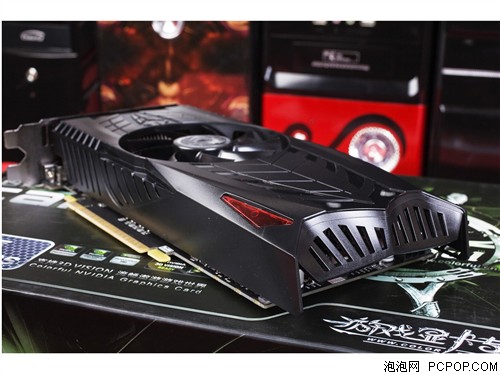 七彩虹GTX550Ti 雷暴鲨 D5 1024M R50显卡 