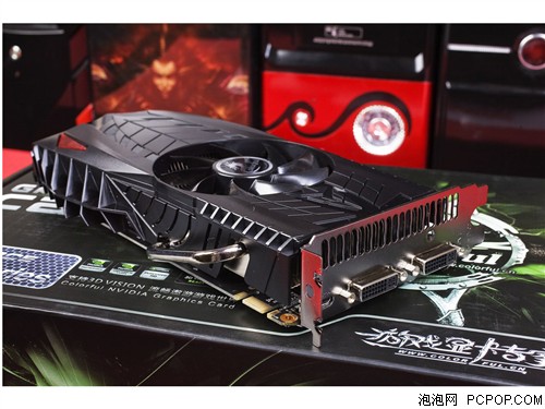 七彩虹GTX550Ti 雷暴鲨 D5 1024M R50显卡 