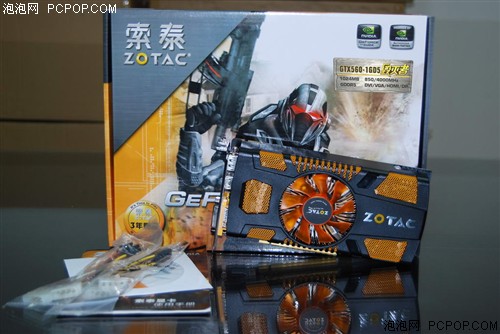 索泰GTX560Ti-1GD5 毁灭者 HA显卡 