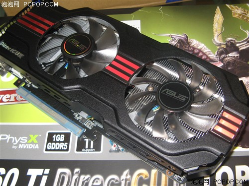 华硕ENGTX560 Ti DCII TOP/2DI/1GD5显卡 