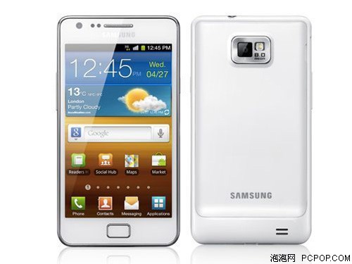 三星i9100(白色)手机 
