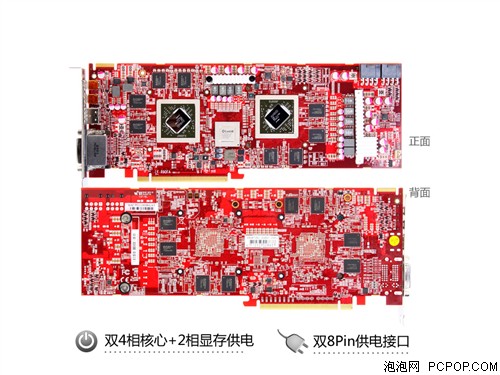 迪兰恒进(PowerColor)Radeon HD 6870 X2显卡 