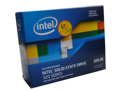 Intel320系列 X25-M G3(300G)固态硬盘SSD 