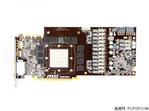 msi微星N580GTX Lightning Xtreme Edition显卡 